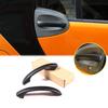 Matte Black Outer Door Handle Cover Trim For Benz Smart Fortwo 451 2009-2015