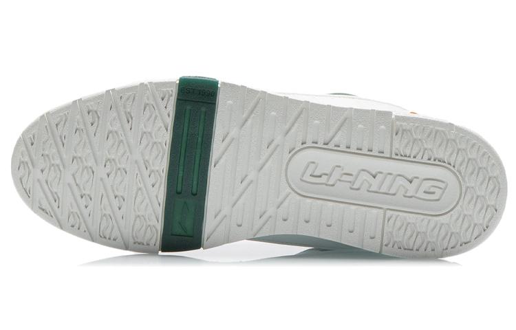 Li Ning Synthetic Leather Coverage Slip Resistant, Abrasion Resistant, Lightweight, Breathable Low top Skateboard Shoes AGCR297-5