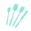 4Pcs/Set Non Stick Heat-Resistant Silicone Spatula Set Kitchen Utensils With Cream Scraper For Cooking Mixing Baking Tools