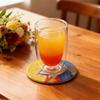 Diamond-painted Coasters Heat-Resistant Pot Non Slip Food Cup Coaster Insulation Pad Accessor Grade Kitchen Hot Holder D0T1