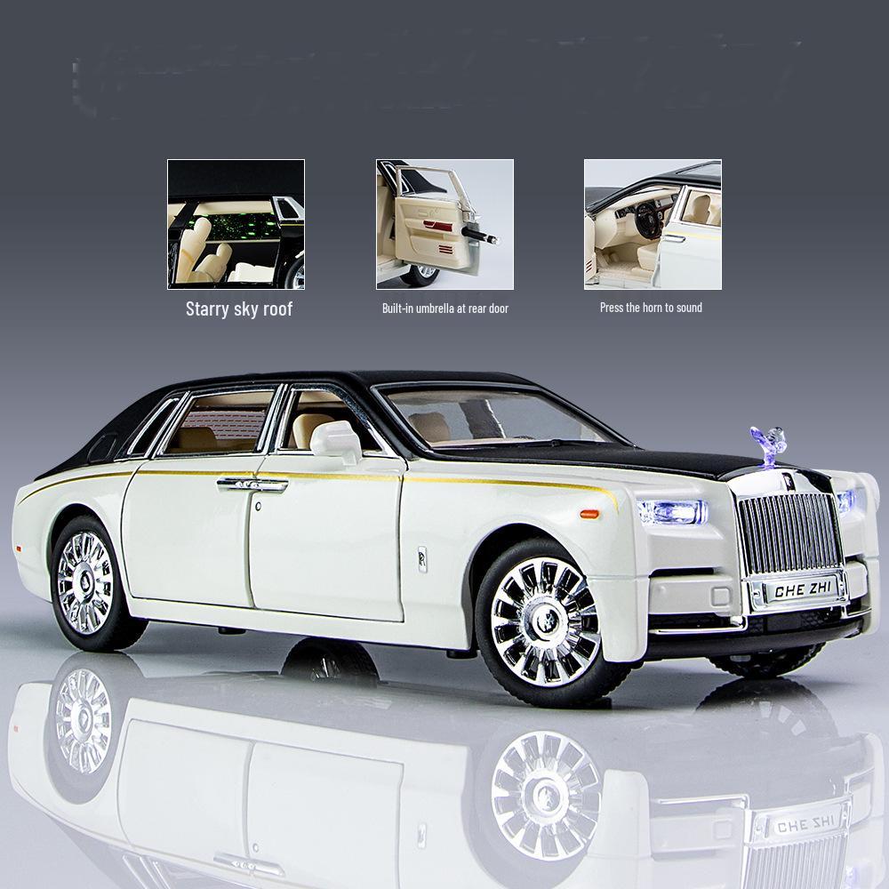 

1:24 Rolls Royce Phantom Alloy Model Luxury Sedan Toy