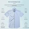 FIRS Men's 200-Count Non-Iron Short-Sleeve Cotton Shirt