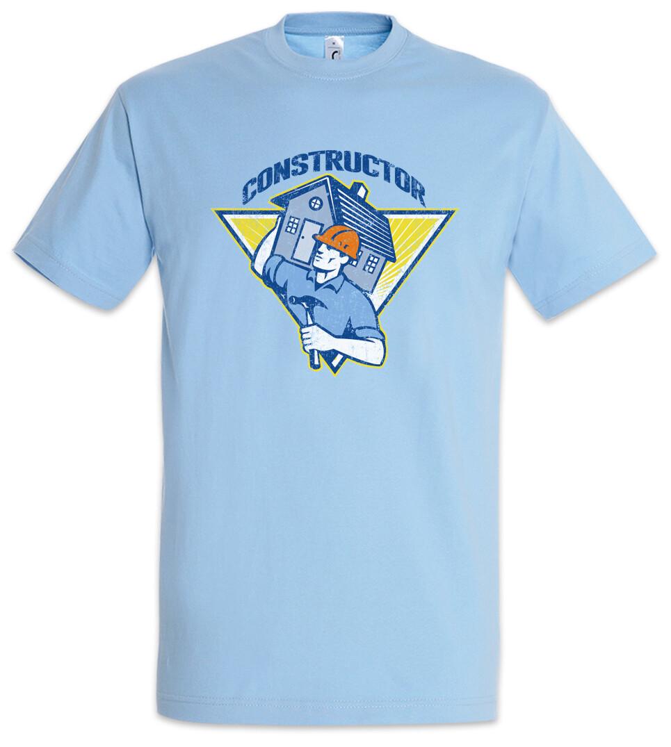 Constructor III T-Shirt Housebuilder Bricklayer Brickie Mason Homebuilder Mason 3XL