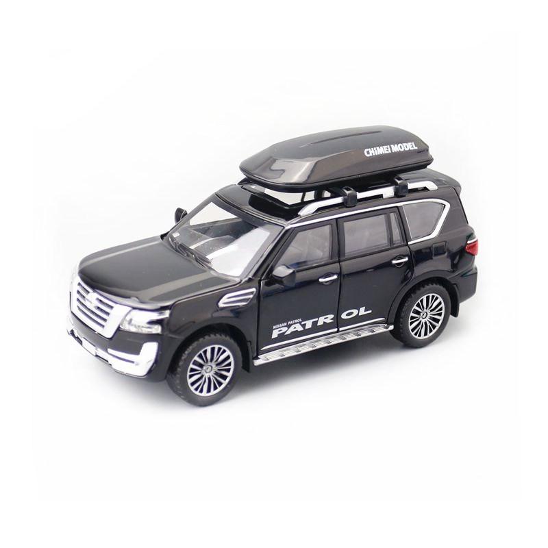 Simulation Patrol Alloy Suv Sedan Model Toy With Sound And Function Light