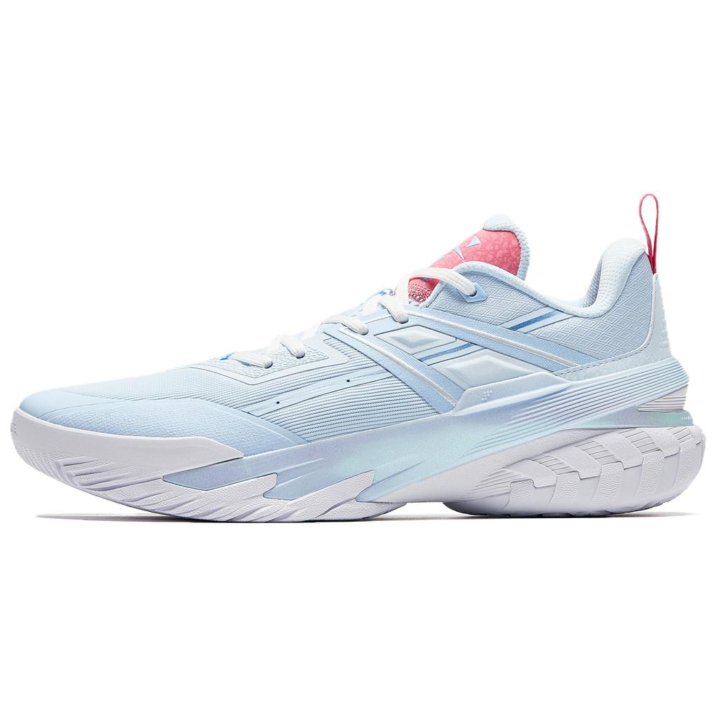 Anta Air 6 Clear Sky Cement Nemesis Outdoor Shock Absorption Anti-Slip Low-Top Basketball Shoes Men sneaker Blue Pink 912541602Q-7