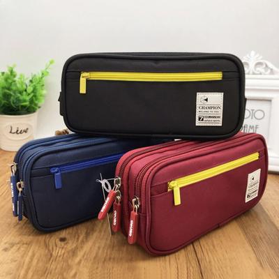 Capacity Pencil Case Stationery Cute Boys Girls Gift Pen Bag Pen Box Pencil Cases Storage Student School Office