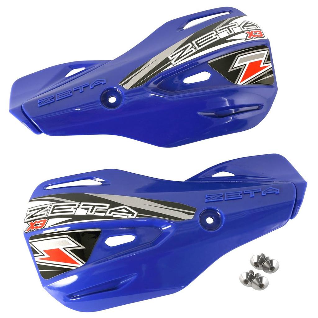 ZETA RACING X3 Protector Blue Can Be Attached To Armor Hand Guard Series Comes with Master Cylinder Guard Mud Stepping Stone Branch Protection