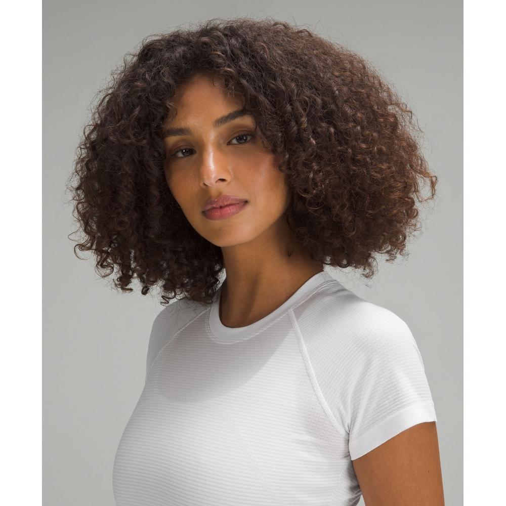 Lululemon Swiftly Tech Cropped Short Sleeve Shirt 2.0 White White