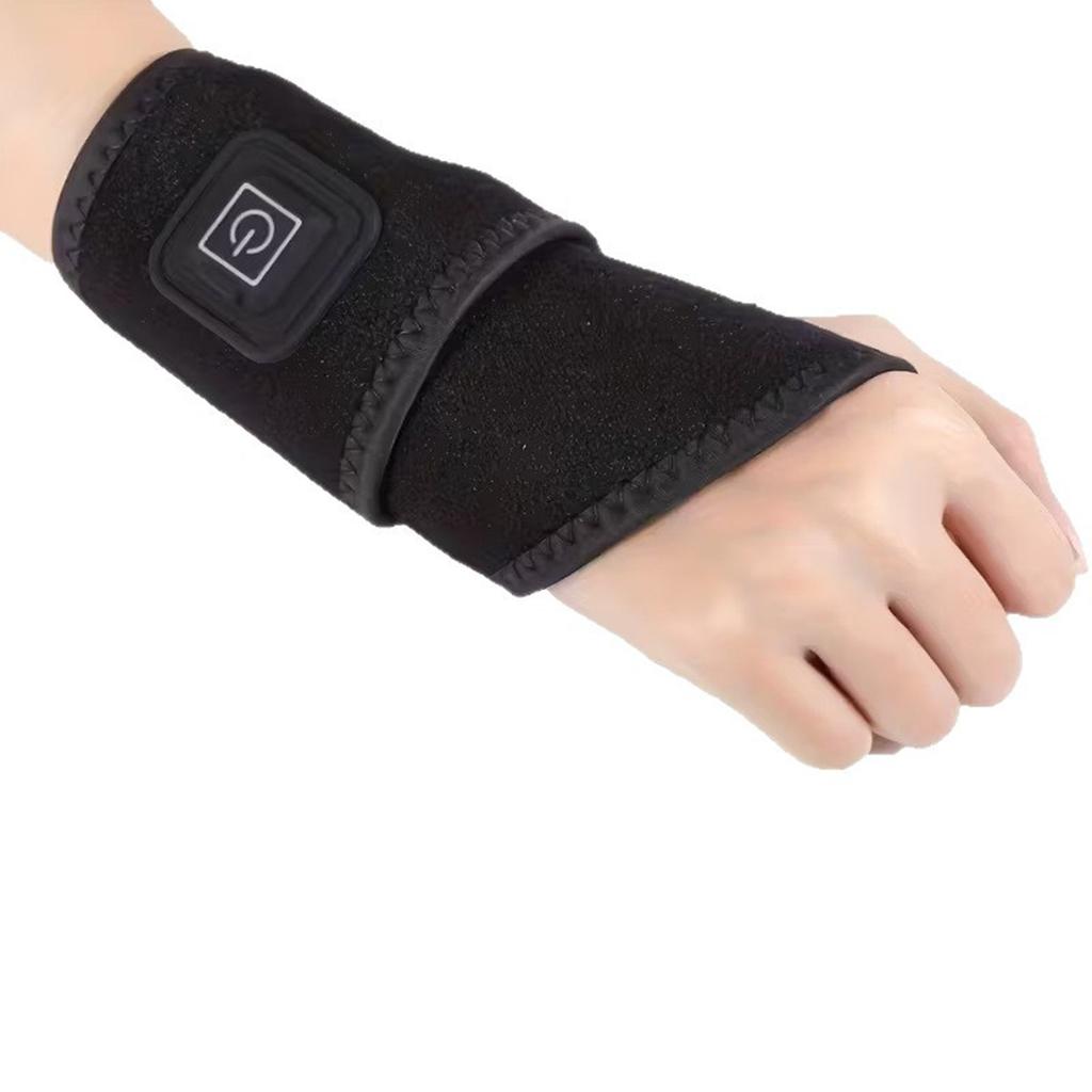 Hand & Wrist Heated Brace, Wrist Warmer Electric Heated Wrap, Heating Pad For Carpal Tunnel Syndrome, Arthritis, Tendonitis, Joint Pain Soreness