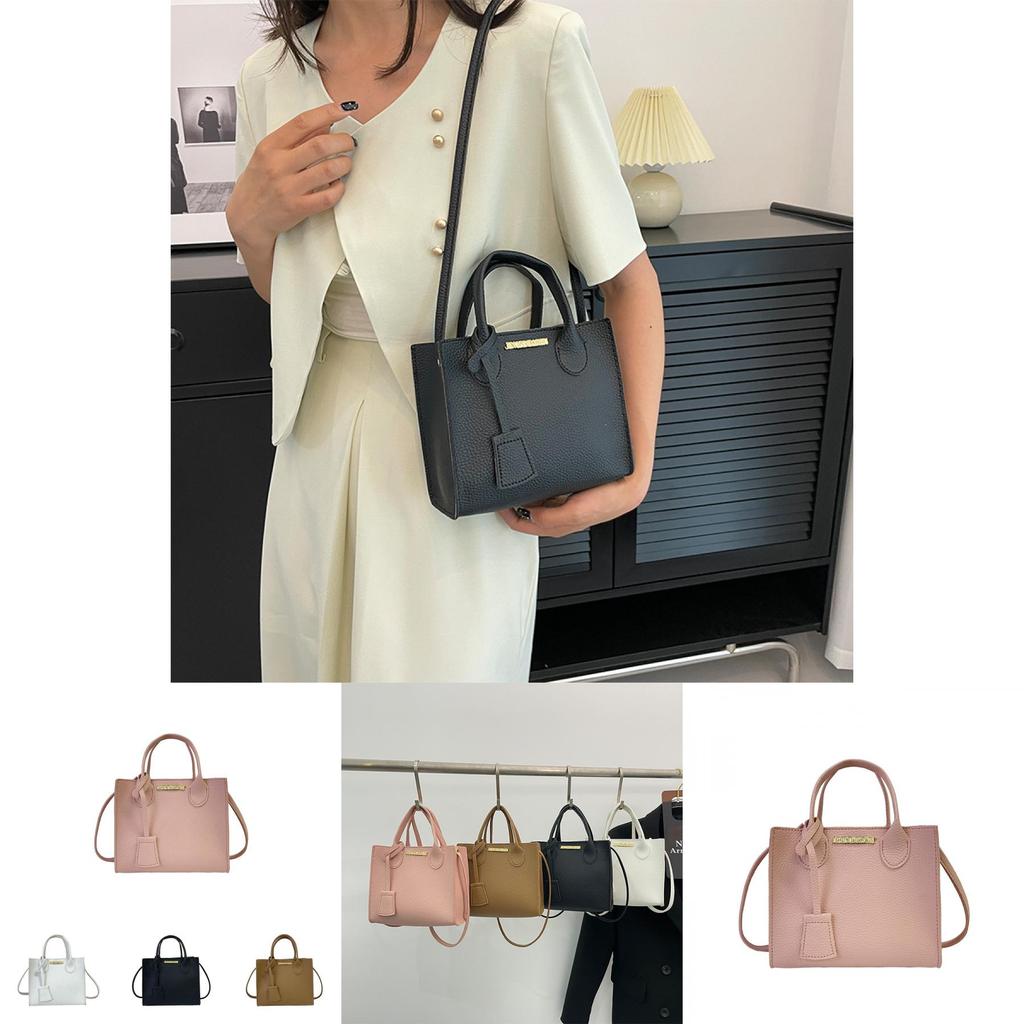 Stylish Pu Leather Handbag Trendy Litchi Grain Shoulder Bag For Women 2023 Fashion