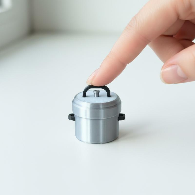1Pc Pressure Cooker 3D Prints Decompression Button Finger Clicker Stress Relief Adhd Anxiety Fidget Gifts For Adults Kids