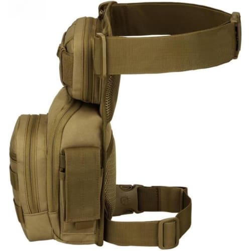 Tactical Leg Bag, Military, Sports, Outdoor, Waterproof, Work Pouch, Multifunctional Leg Pouch, Climbing Pouch, Wear-Resistant, Bicycle Bag, Holster B