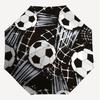 1PC Soccer Ball Automatic Open/Close Umbrella with Windproof, 8-Rib Sturdy Canopy, Durable Ribs, Fashionable Design,1278a