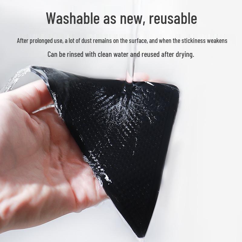 Anti-Slip Washable Nano Carpet Stickers – No Residue, Traceless Adhesive Triangles