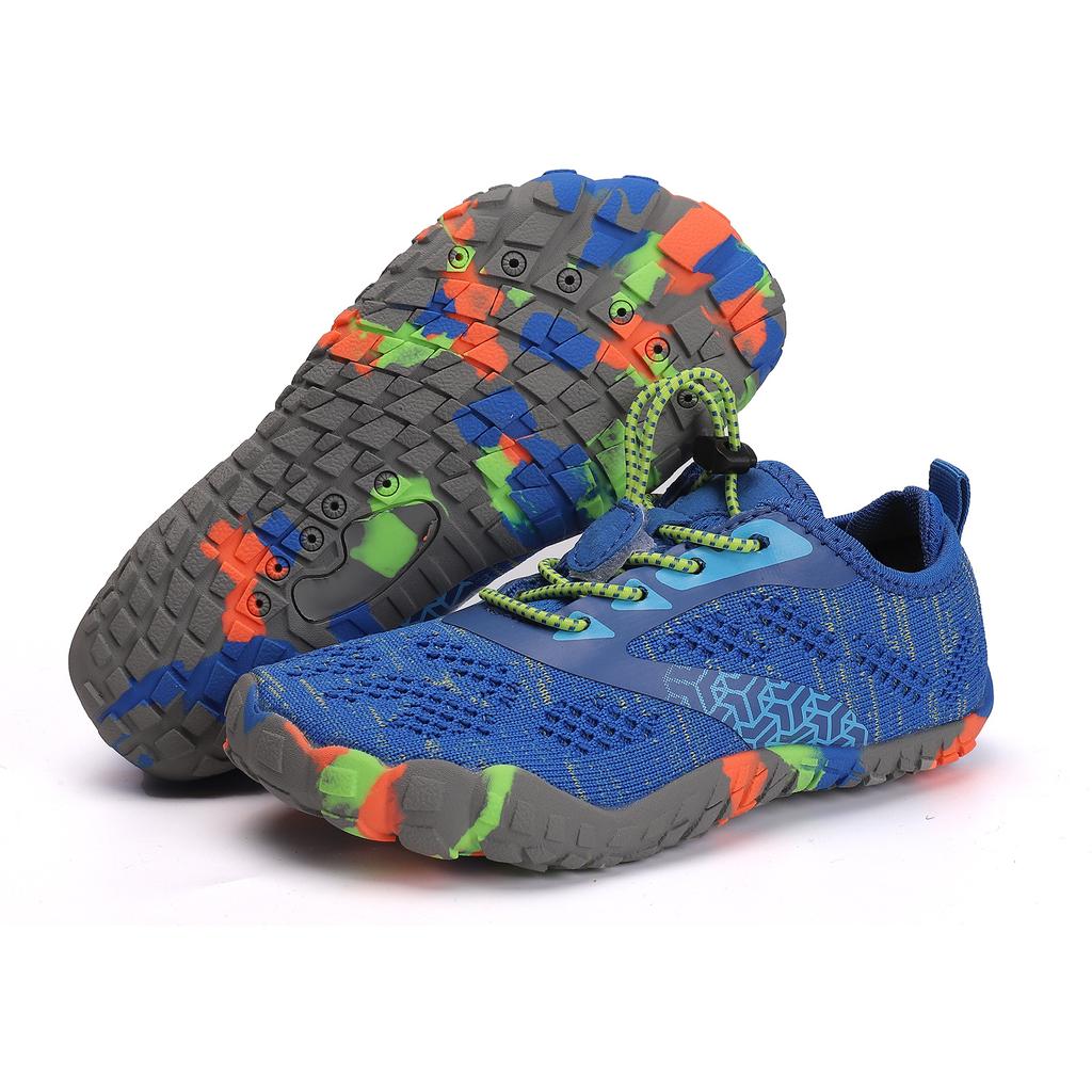 Çocuk su ayakkabısı Çocuklar Aqua Ayakkabı Drenaj Plaj Spor Sandalet Hızlı Kuru Yüzmek Yalınayak Yürümek Tekne Dalış Sörf Spor Ayakkabı