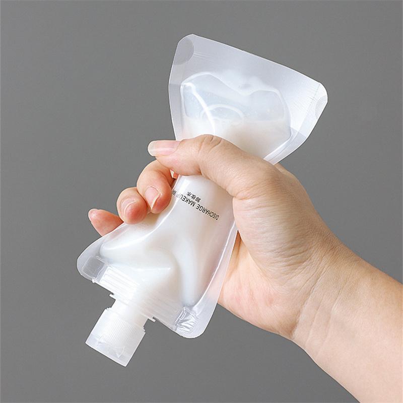 30/100 ml dávkovač lotion sáček Cestovní opakovaně použitelné sáčky Šampon Tekutý nepropustný znovu plnitelný kosmetický obal Skladovací nádoba