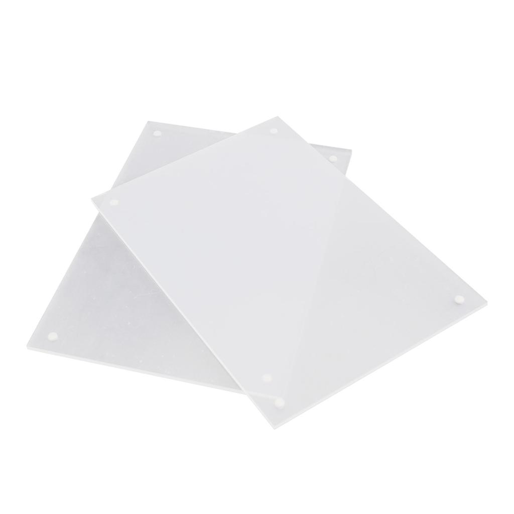 Easy To Use Photo Frame Sturdy Material Transparent Acrylic Decorate Desktop