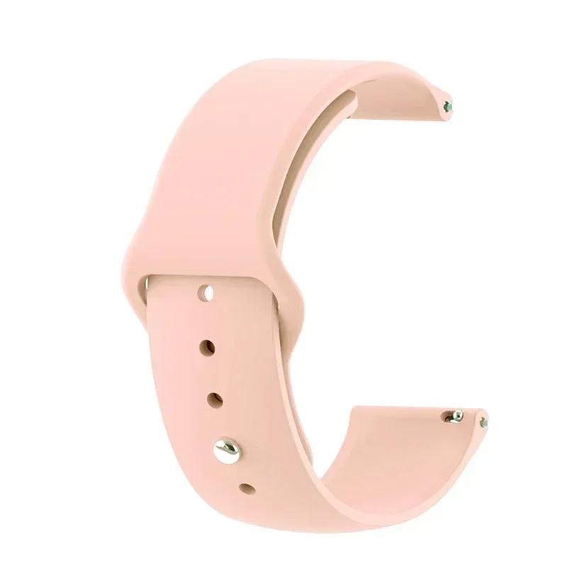 Silicone Watch Band 22mm 20mm For TicWatch Pro 3 Ultra E3 E2 S2 Pro X GTW 2025 Soort Strap Smartwatch Bracelets Women Men Correa