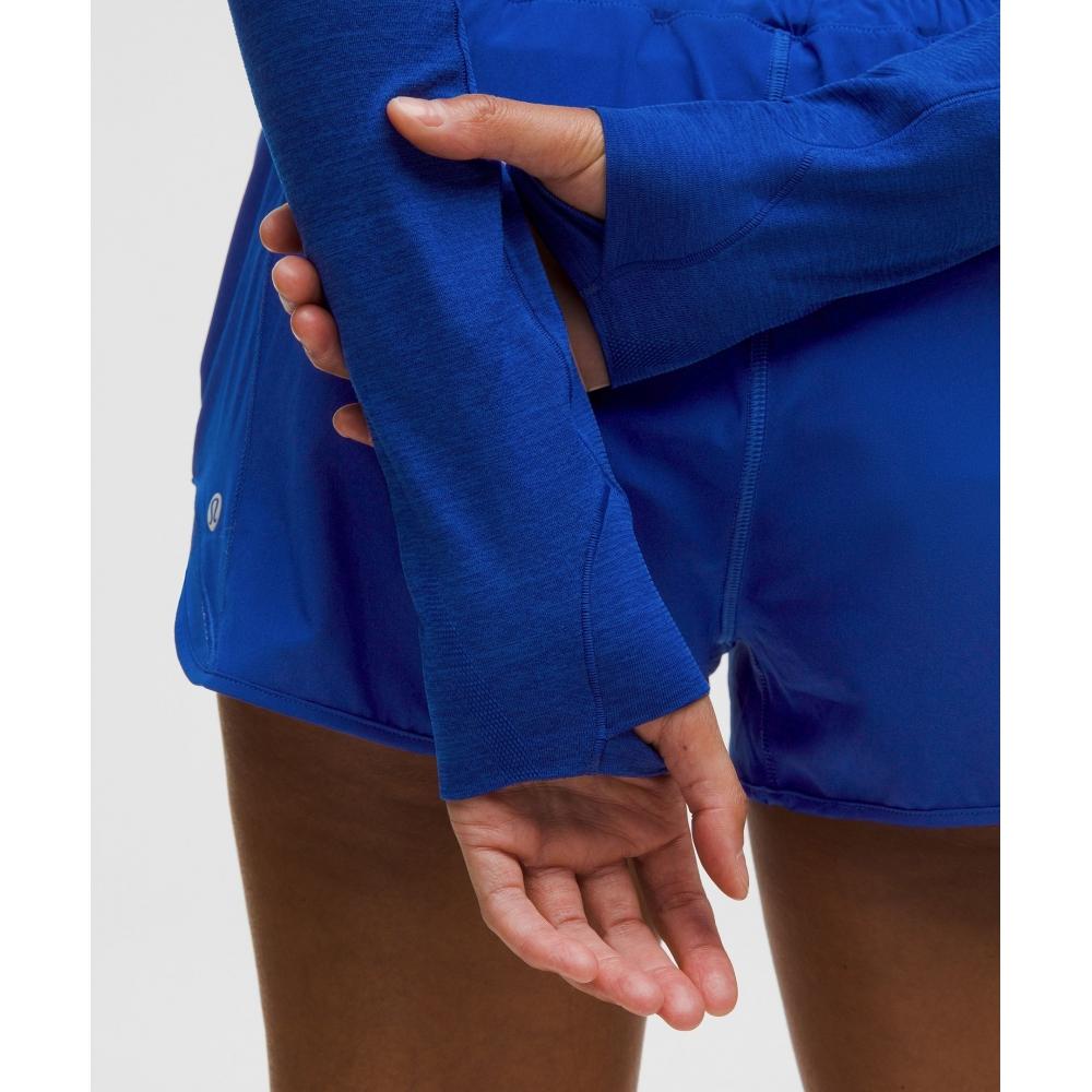 Lululemon Swiftly Tech Cropped Long Sleeve Shirt 2.0 Riverside Riverside