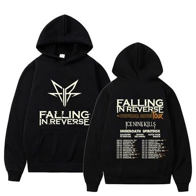 Falling In Reverse The Popular Mons Hoodie Casual Wear Kawaii Athleisure Printed Design Girl Sweatshirts Funny Graphic Clothes