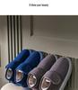 Men's Plush Non-Slip High-Top Cotton Winter Shoes - Heel-Covered, Thick, Cold-Proof Slippers for Outdoor Wear