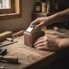 Sturdy Material Leather Edge Sanding Holder Portable Polishing Bracket  Surface Smoothing