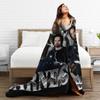 Thunderbolts Bucky Barnes Poster Decke Flanell Winter Soldier Warme Überwurfdecken Flugzeug Reise Zuhause Sofa Plüsch Dünne Steppdecke