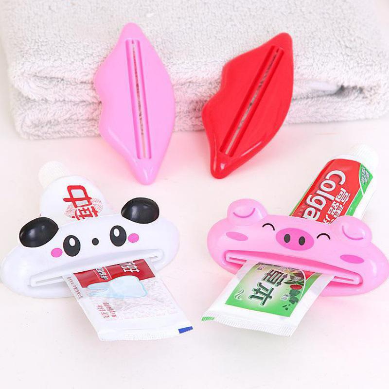 Cartoon Lazy Person Toothpaste & Face Wash Squeezer Holder