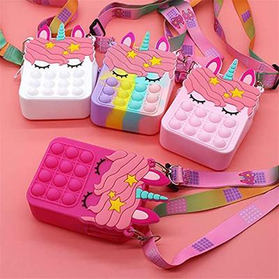 Portofel Crossbody Bubble Pop It - Jucărie Decompresie Killer Șoareci din Silicon