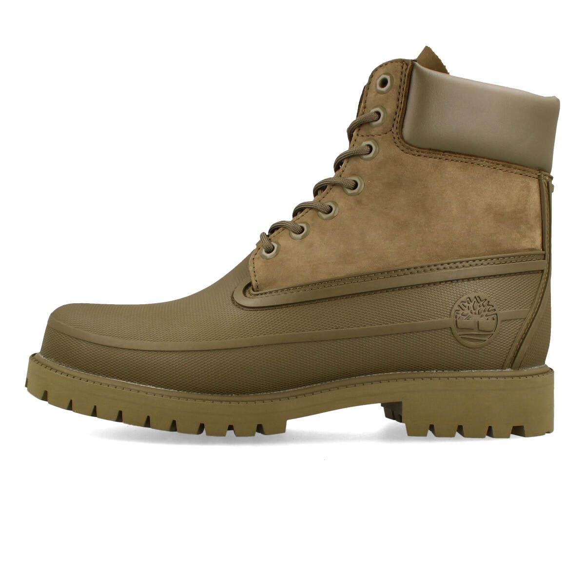 

Мужские ботинки Timberland Remix с резиновым носком, 6 дюймов, из нубука оливкового цвета, зеленые, размер 25,0 см (US7)