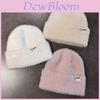 Knitted Hat For Women With Soft Faux Fur Feel Autumn Winter Warmth And Breathability