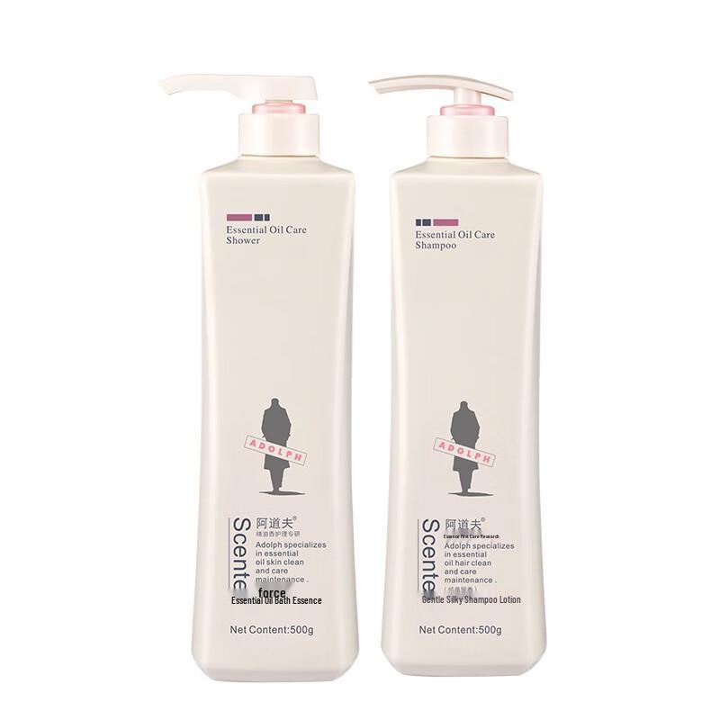 ADOLPH Essential Oil Shampoo & Body Wash Set