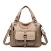 Luxury Famous Brand Women's Soft Leather Handbag Large Capacity Tote Bag Women's Shoulder Crossbody Bags