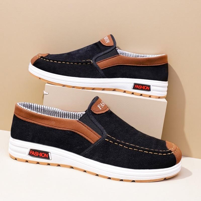 

Осенние старые пекинские тканевые туфли мужские подошва из говяжьей жилы рабочая обувь дышащие повседневные туфли для среднего и пожилого возраста ленивые туфли повседневная обувь 44