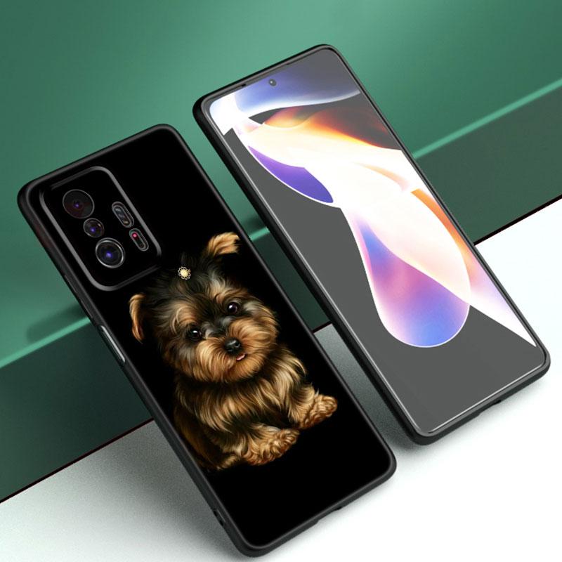 

Мини-чехол для телефона с изображением йоркширского терьера для Xiaomi Mi A2 8 9 SE Note 10 10T 11 12 Lite 9T 11T 12S 12T Pro A3 6X 12X черный чехол Xiaomi Mi A2(6X)