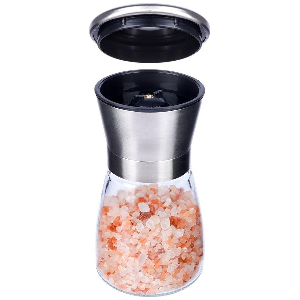 Pepper Salt Spice Grinder Glass Table Spice Grinder