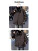 Men's Youth Down Jacket 2025: Thick, Warm, Dirt-Resistant Duck Down for Junior High & High School Students.