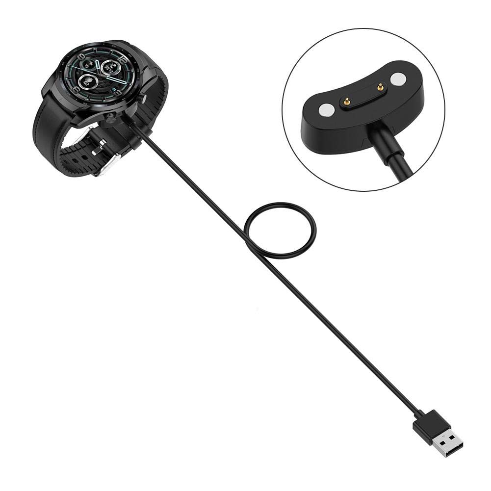 

USB-кабель для зарядки док-станции для Ticwatch Pro 3 Ultra GPS / E3 / Pro X / Pro 3 / Pro3 LTE Smart Watch Зарядное устройство для линии зарядки магнитное