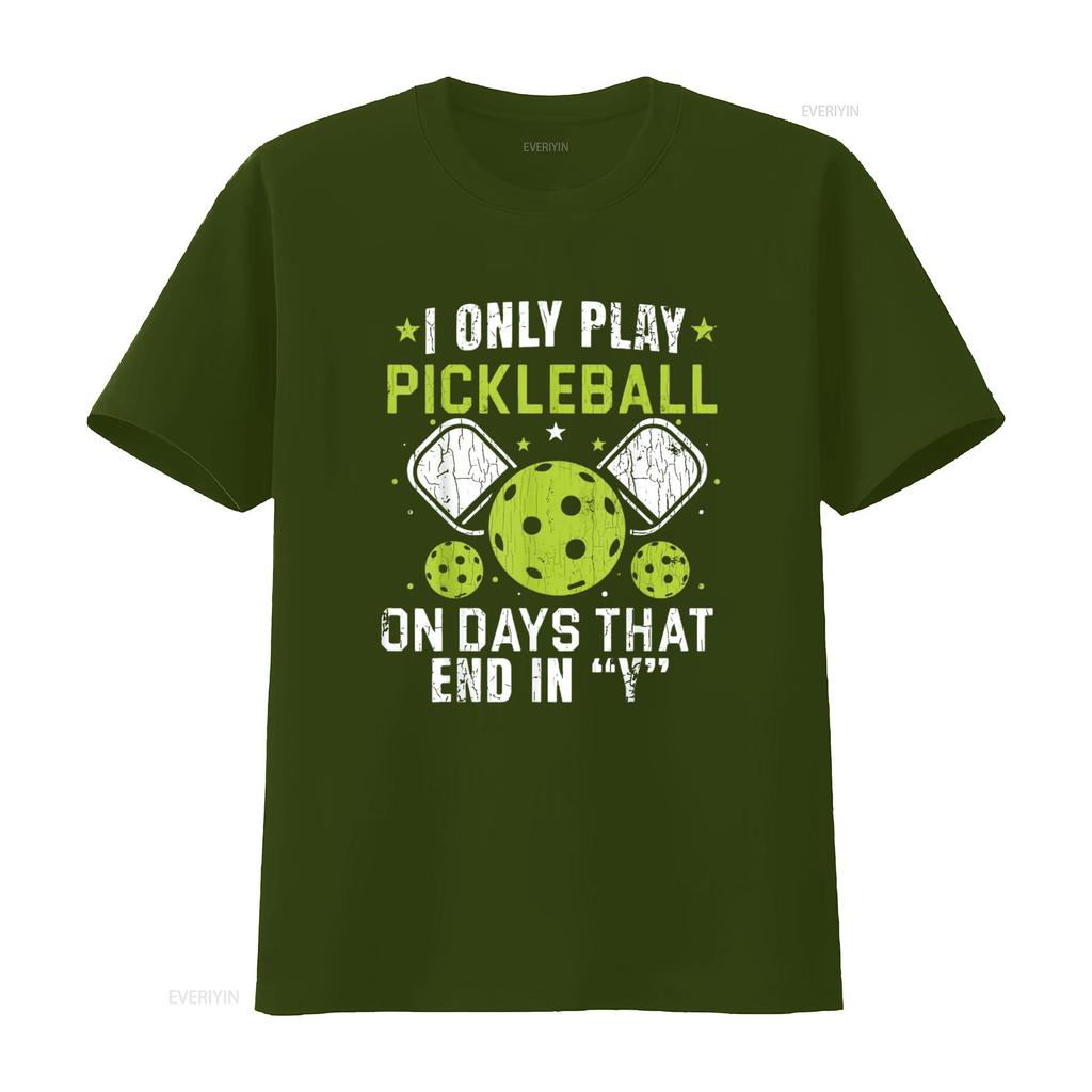 Unisexs I Play Pickleball Funny Player Paddle Lover T Shirt Black Large Vintage Washed Slightly Top For Everyday Wear Breathable
