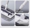 Uncle Dapeng 2026 Large Flat Mop: Home Use, One-Wipe Clean, Tile Floor, Cloth & Paper Clips.