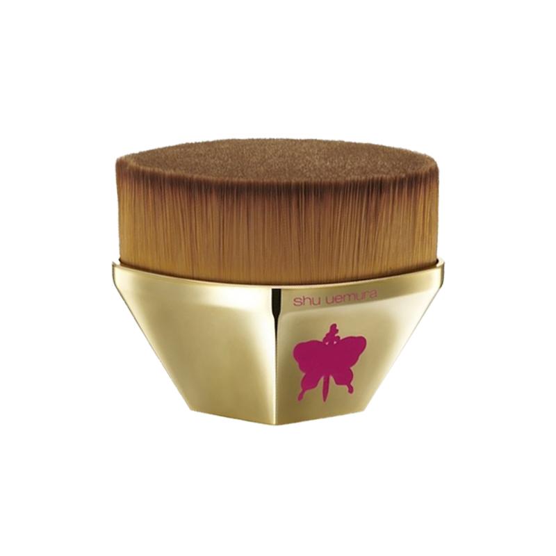 Shu Uemura 2023 Christmas limited edition JOJO joint 55 foundation brush with soft bristles розовый