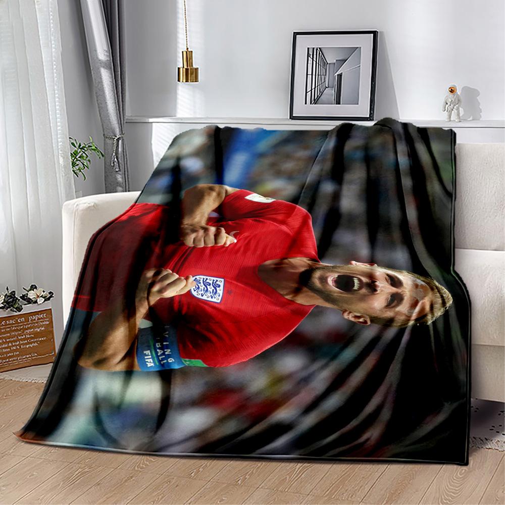 England's Kane Celebrates Goal Blanket Soft Warm Cozy Suitable for Office Chair Office Bed Four Seasons Multipurpose Warmthful Decor