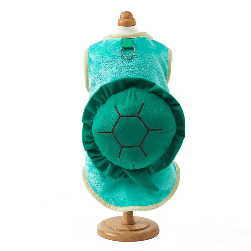 

Фланелевая одежда для домашних животных, мягкая, удобная, милая, в форме черепахи, карнавальный костюм для домашних животных, реквизит для фотосессии, поставки