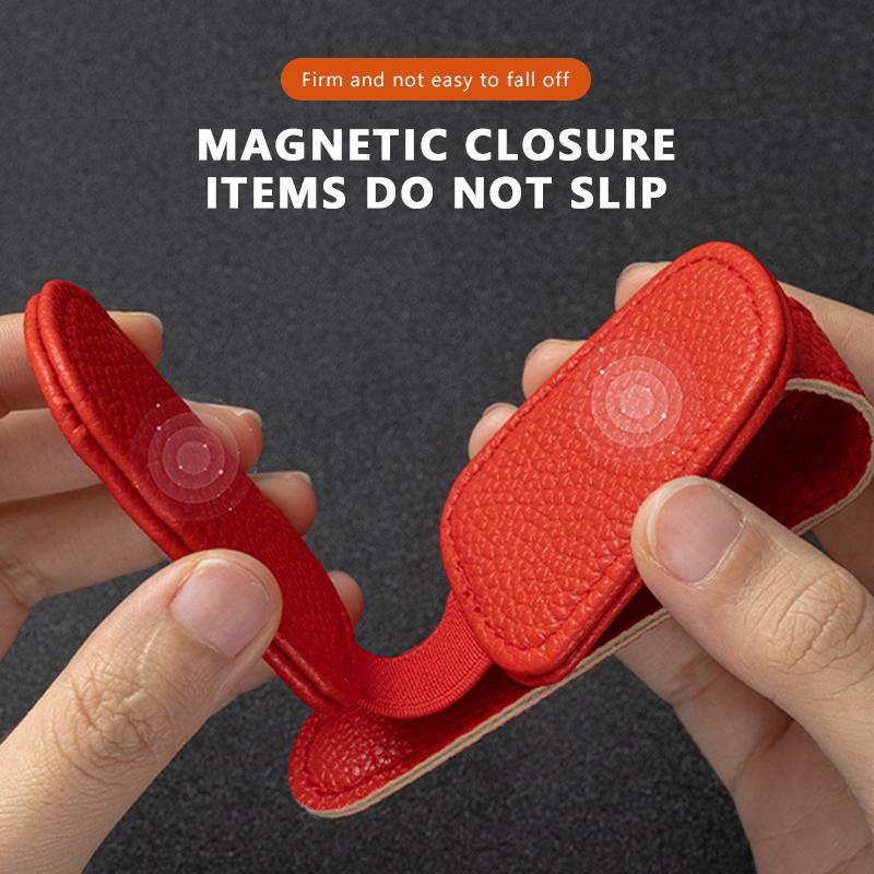 SEAMETAL Auto Brillenhalter Brillen Aufbewahrungsclip Auto Innenraum Organizer Zubehör Auto Sonnenbrillenhalter