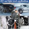 BBTO 4 Pcs Light Truck Traction Chain Rubber Tightener Grip Light Truck/SUV Tire Tensioner Adjuster Tire Chain Tensioner For Wheels/Rims Sized From