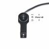 3-Wire 7/8in Aluminum Alloy Motorcycle Switch Headlight Spotlight Turn Signal Dual Control Switch Universal Handlebar Switch