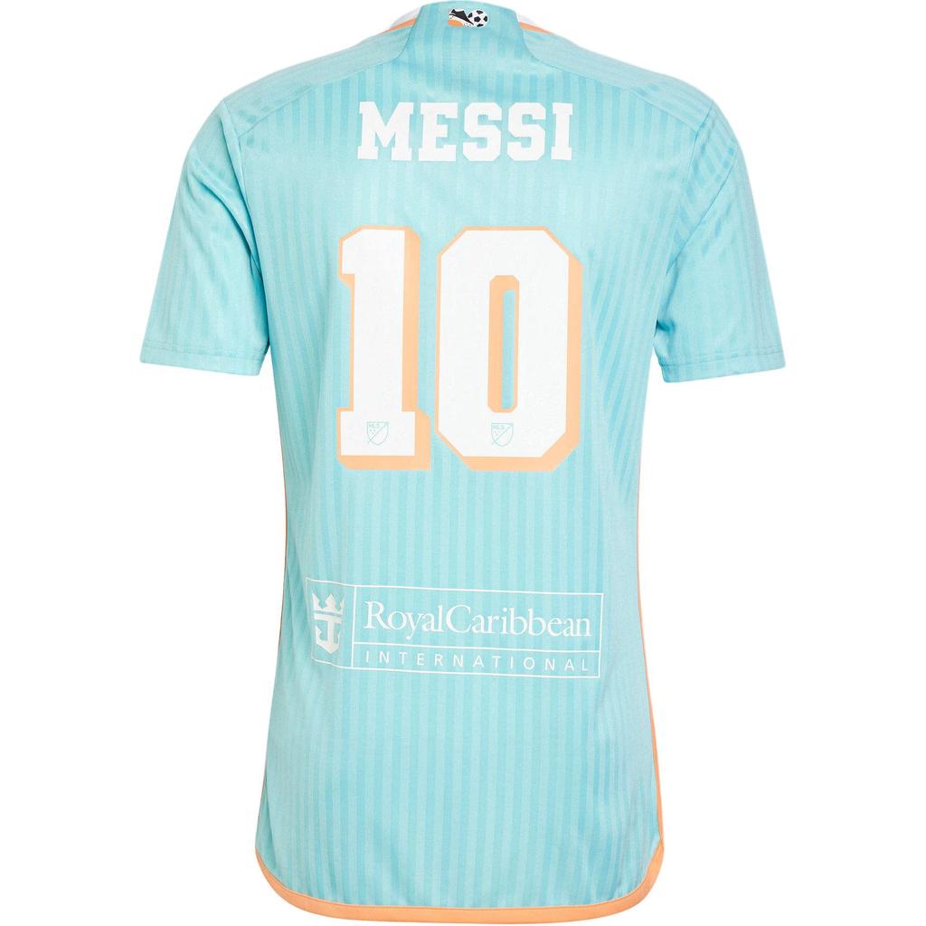Adidas International Miami CF 24 Messi Second Away Jersey Short Sleeve Football Shirt Men Jerseys Multicolor JE6078