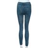 Pantaloni in denim da donna, leggings aderenti da tasca, fitness, taglie forti, lunghezza jeans