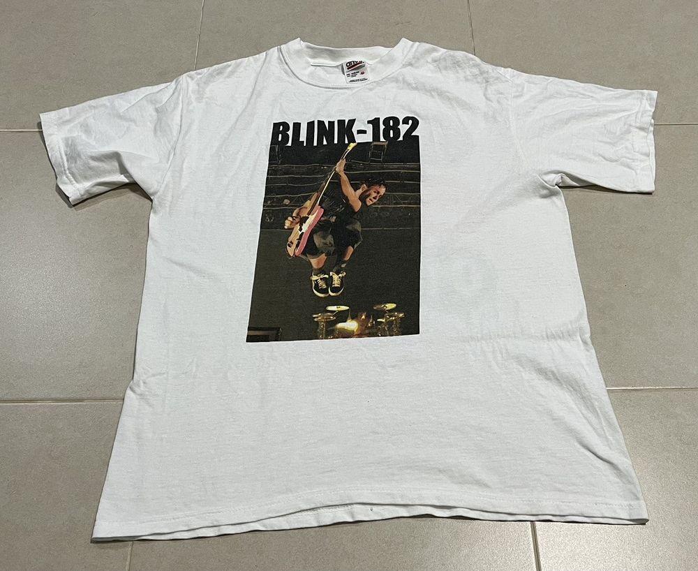 Blink 182 Shirt green day vintage white t-shirt gift for fan QT2061