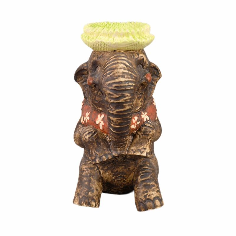 Ceramic Elephant Mug Hand-painted Animal Cup 3D Animal Coffee Totem Cup Cocktail Cup